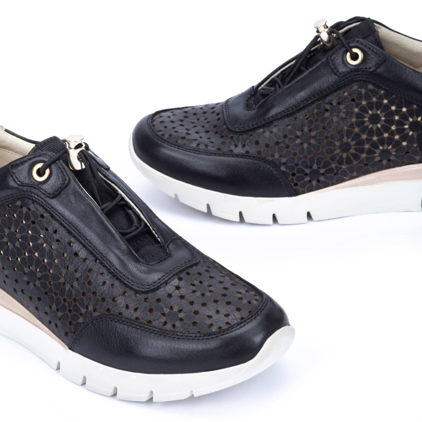 Women's Pikolinos CANTABRIA Sneakers Black | NZ B9Q831A